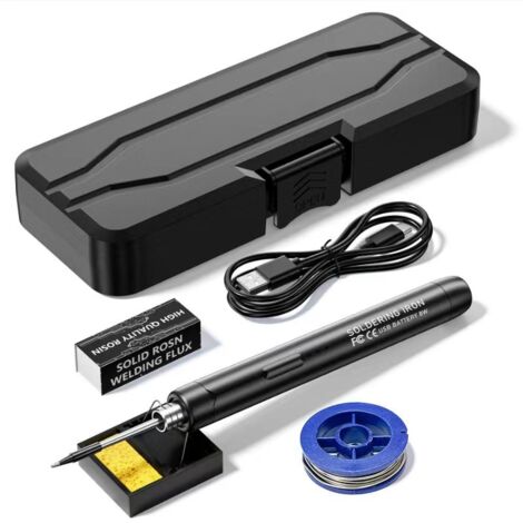 Fer à Souder Portable USB Multifonction – Stylo Électrique Intelligent, Température 300-450°C pour Réparations Électroniques et Maintenance Domestique (1/5)