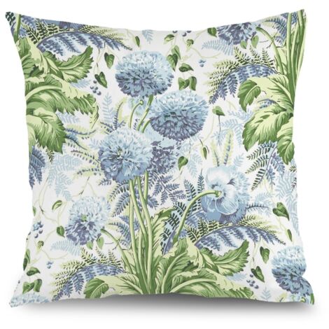 Housse de coussin floral papillon printemps été, décoration canapé,45×45cm (1/5)