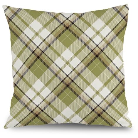 Housse de coussin carré décoratif, décoration salon maison,50×50cm (1/5)