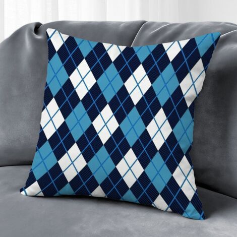 Housse de coussin imprimé symétrique, décoration salon,40×40cm (1/5)