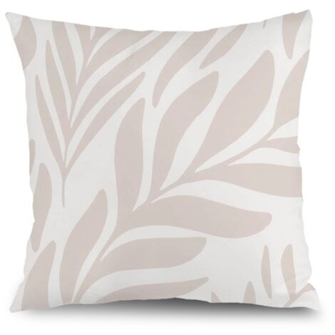 Housse de coussin jardin floral, décoration canapé élégant,40×40cm (1/5)