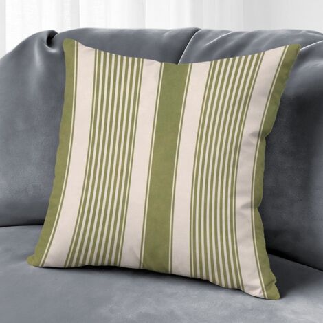 Housse de coussin carreaux été, décoration canapé intérieur,45×45cm (1/5)