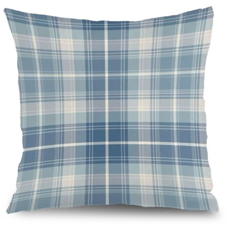Housse de coussin motif symétrique, décoration intérieur élégant,40×40cm (1/5)