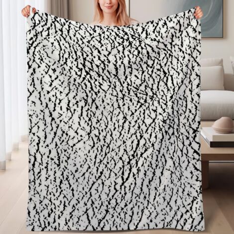 Couverture polaire ultra-douce pour camping 60x80 pouces, usage pour lit, canapé, voyage, camping (1/4)