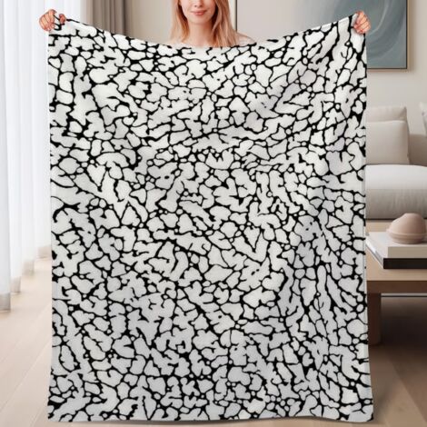 Couverture polaire ultra-douce pour extérieur 60x80 pouces, pour lit, canapé, voyage, camping et décoration (1/4)