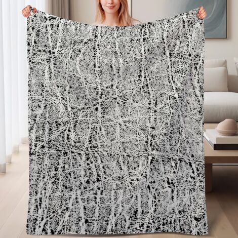 Couverture polaire moelleuse pour bureau partagé 60x80 pouces, confort pour travail collectif (1/4)