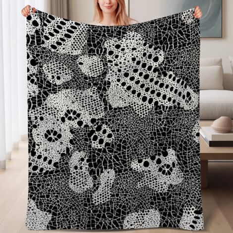 Couverture polaire confortable pour soirées jeux 60x80 pouces, parfait pour canapé et famille (1/4)