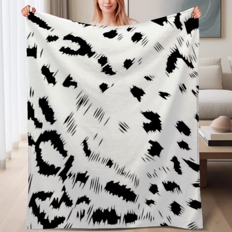 Couverture polaire ultra-douce lavable 60x80 pouces, pour lit, canapé, voyage, camping et décoration (1/4)