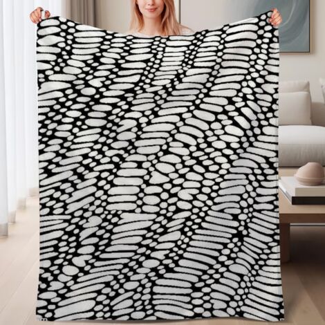 Couverture polaire confortable pour seniors à domicile 60x80 pouces, chaleur et confort au quotidien (1/4)