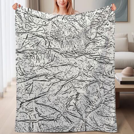 Couverture polaire confortable pour famille nombreuse 60x80 pouces, adaptée à tous les membres (1/4)