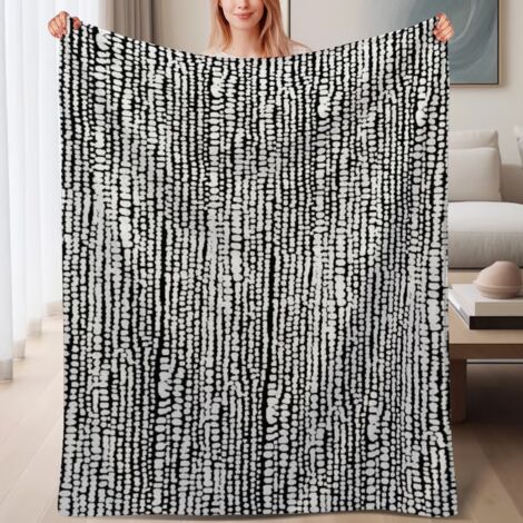 Couverture polaire douce et chaude 60x80 pouces, pour lit, canapé, voyage, camping (1/4)