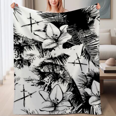 Couverture polaire moelleuse pour atelier de couture 60x80 pouces, douce pour projets créatifs (1/4)