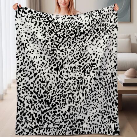 Couverture polaire moelleuse 60x80 pouces, idéale pour lit, canapé, voyage, camping et extérieur (1/4)