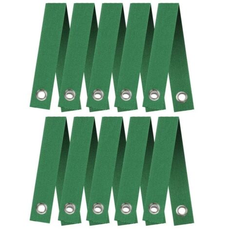 10 attaches pour tuteurage arbres 3,8 x 40 cm – Liens durables anti-vent – Pour arbres et arbustes (1/5)