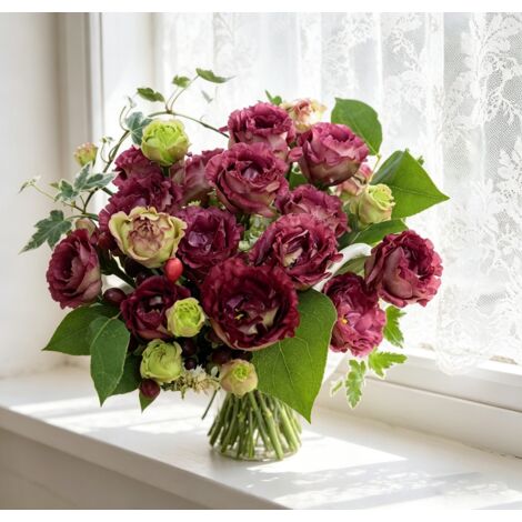 2500 graines de lisianthus thé - Floraison originale et colorée, facile à cultiver, idéal pour jardin et pots décoratifs (1/4)