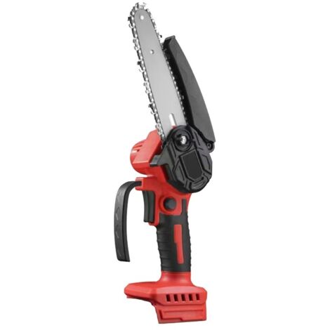 Mini tronçonneuse 6 pouces sans fil travail du bois jardin scie électrique outil électrique de coupe adapté à Milwaukee 18V batterie broche