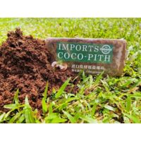 Brique de Fibre de Coco Compressée – Substrat Coco Naturel pour Plantes, Légumes et Fleurs, Terreau Coco à Forte Expansion pour Jardinage,20x10x3cm