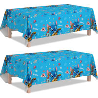 Decoration Anniversaire Nappe Stitch Lot de 3 Rectangulaire
