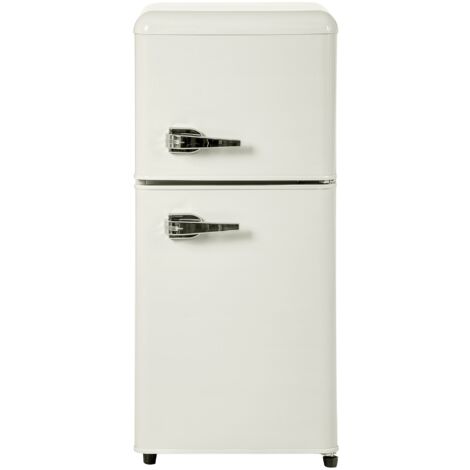 Fortuna Lai – Mini réfrigérateur 60L – 22L congélateur + 38L réfrigérateur – 86,8x45,5x42,5 cm – Classe F – Éclairage LED – 46 dB (1/5)
