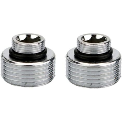 Adaptateur de robinet, connecteur d'aérateur d'évier avec filetage extérieur, adaptateur d'aérateur de purificateur d'eau (M12 x G1/2) (1/3)