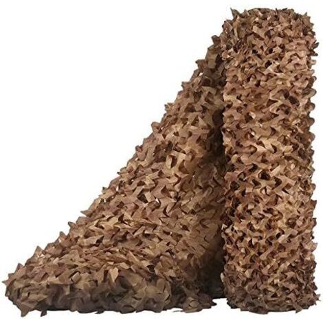 Rouleaux de filet camouflage grand format – idéal pour la protection solaire – camouflage désert – 1,5 m x 3 m (1/5)