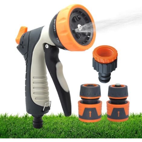 Lance d'Arrosage,Outils de lavage avec 9 modes de pulvérisation réglables,pour pelouse terrasse voiture animaux (1/5)
