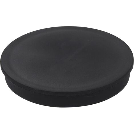 Bouchon rond en silicone étanche (convient aux baignoires et aux bouteilles) — Embout d'orifice de 150 mm — Noir (1/5)