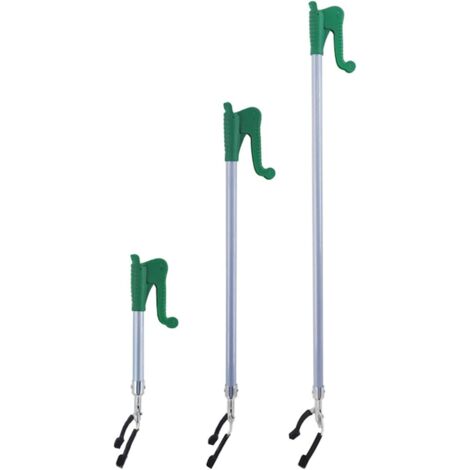 Outil de ramassage, pince à long manche, outil d'assistance pour les personnes âgées, utilisé pour ramasser les déchets au sol et collecter les déchets de jardin (40 cm, 70 cm, 100 cm). (1/5)