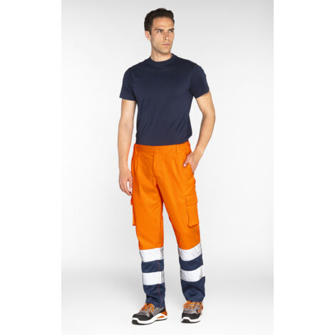PANTALONE A.V.STRETCH ARANCIO