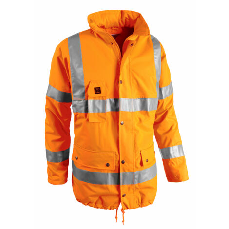 PARKA STOP ALTA VISIBILITA' ARANCIO