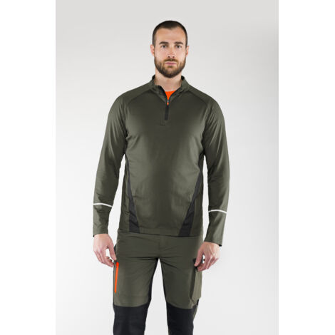 MIDLAYER SOTTOZERO STRETCH GREEN