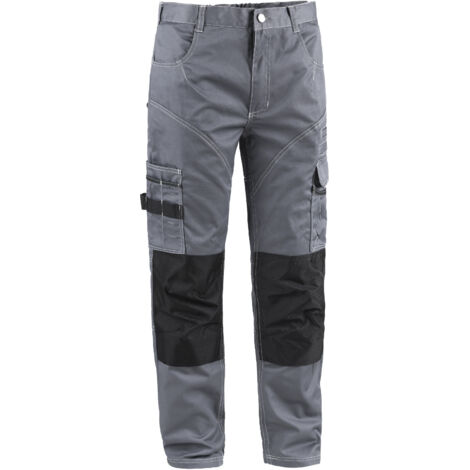 PANTALONE TRAVAUX GRIGIO/NERO
