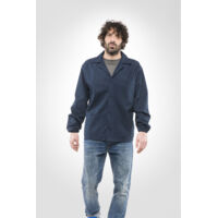 GIACCA COT.MASSAUA BLU C/ELASTICO