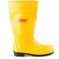 STIVALE PVC GIALLO S5 PUNTA+LAMINA