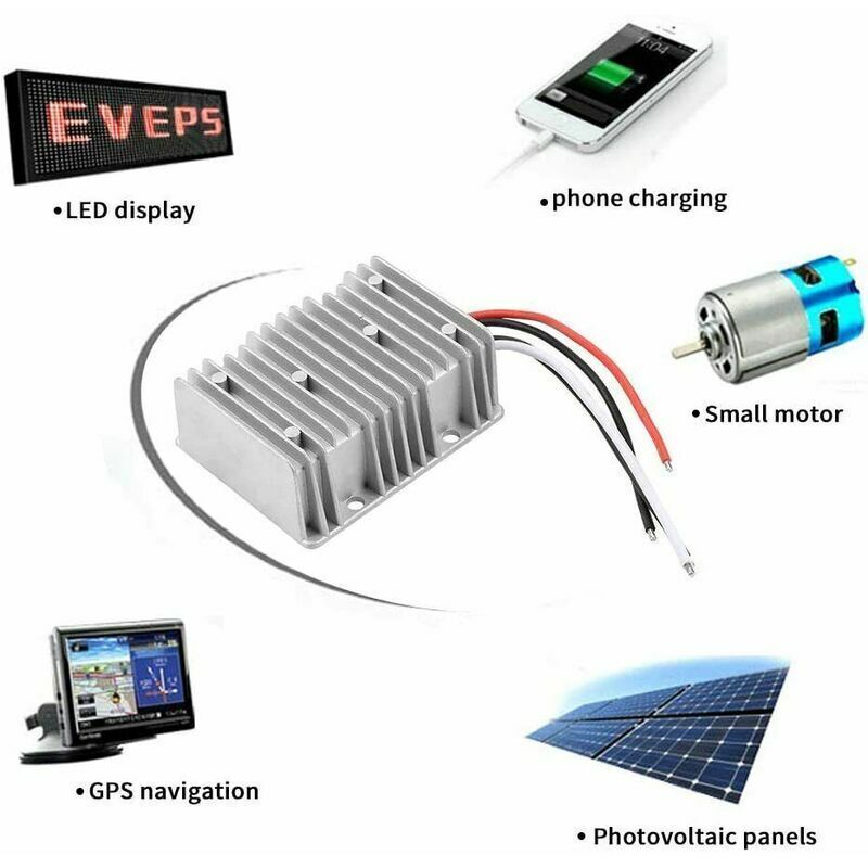 Convertisseur Stabilisateur Cc12V 24V Vers 24V 30A 720W Régulateur De