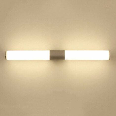 Applique Murale Miroir Avant Lumière Led Applique Murale Projecteur Salle Den Éclairage Miroir Armoire Maquillage Commode Support Lumière,Lumière Chaude-12W/25Cm Cisea (1/5)