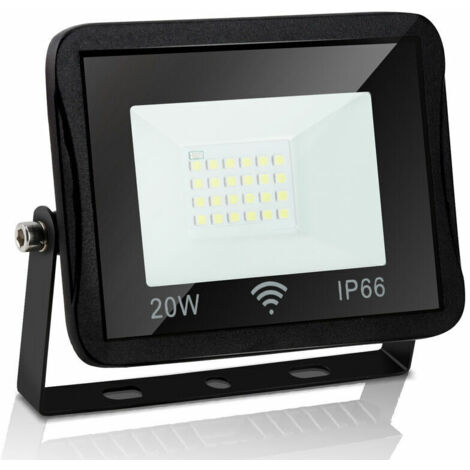 Hengda Spot LED Détecteur de Mouvement Extérieur 20W LED Setlight Extérieur Balises Blanc Chaud Superhell Capteur Lumières IP66 Étanche Éclairage Extérieur Gang Sul Warehouse - Schwarz