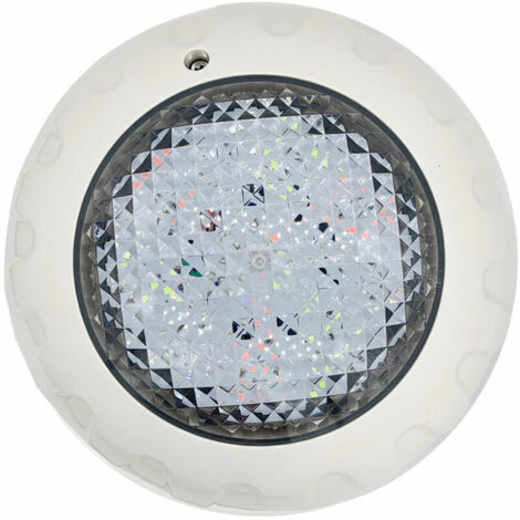 Lampes de piscine LED haute puissance avec changement de couleur RVB à distance IP68 étanche avec 108 lumières LED de piscine enterrées pour piscine, étang, baignoire, bain à remous, modèle : blanc 1