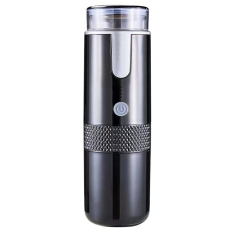 Cafetière expresso portable avec batterie rechargeable – 45 ml – Adaptateur voiture inclus – Idéale pour camping et randonnée (1/4)