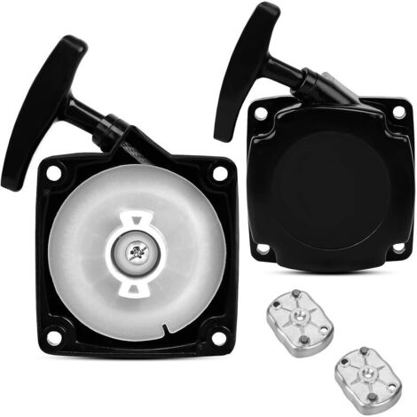 Lanceur + Mitnehmerplatte pour 33cc 43cc 47cc 49cc 50cc débroussailleuse Tondeuse à Gazon Pocket Dirt Bike Scooter Chopper (1/5)