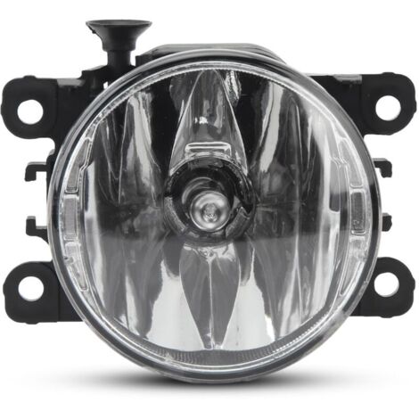 Phare Antibrouillard de Voiture, 261500097R Ensemble de Phare Anti-brouillard Avant avec Ampoule de Remplacement pour Dacia Sandero Stepway MK2 Pré-lifting 2013 à 2016