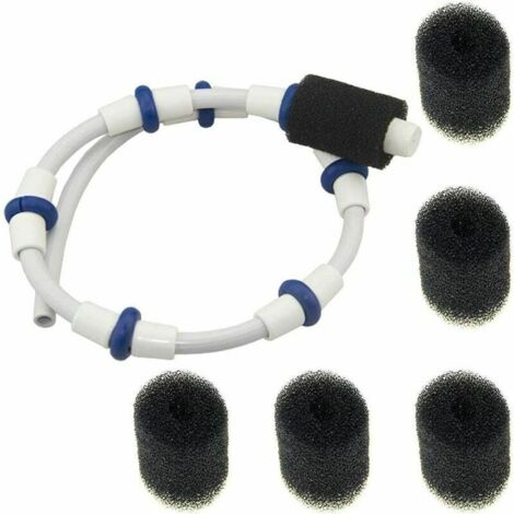 - Tentacule complète Adaptable pour Polaris 280 380 180 Tuyau de Balayage B5 Queue + 5 mousses + 1 Pinces de Fixation