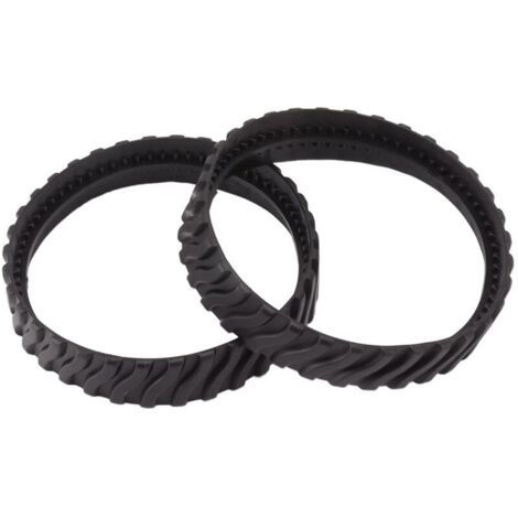 Lot de 2 Chenilles pour Nettoyeur de Piscine de Rechange pour Nettoyeur de Piscine Piste en Caoutchouc Piste de Pneu pour Zodiac MX8 MX6 Robots Aspirateurs de Piscine Pièces de (1/5)