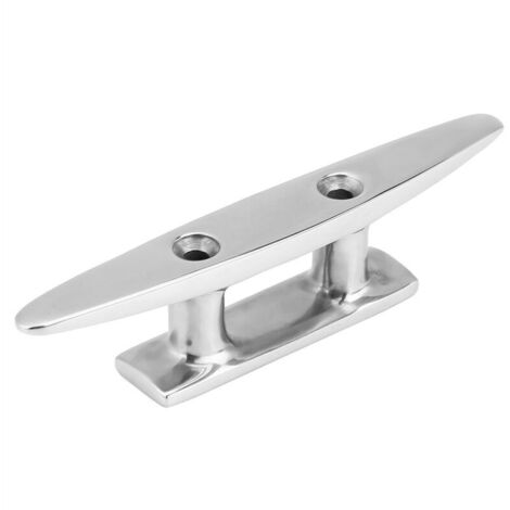 Taquet de corde de plate-forme de dock d'amarrage de bateau d'acier inoxydable de 4 pouces pour le yacht marin