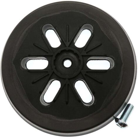 Plateau de ponçage de 150 mm - Pour ponceuse excentrique Bosch GEX 150 AC, PEX 15 AE, GEX 150 Turbo - 150 mm avec vis Poweka——Adélala