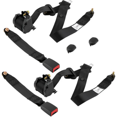Set of 2 ceinture de sécurité 3 point rétractable Safety Belt for Camion Bus