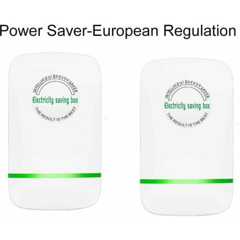 Energy Saver Power Saving Box Home Office Market Equipment Electric Smart (Lot de 2) (1/5)