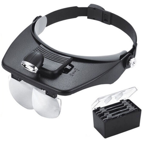 Loupe casque à LED,Loupe casque à LED (1/4)