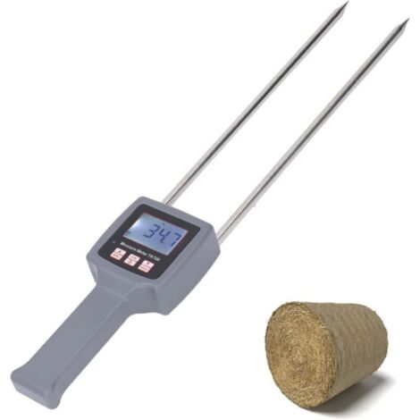 Testeur d'humidité du Foin, Compteur de Balles, Pâturage Tk100H pour Testeur de Foin, Jauge pour Mesure Abs, humidité de Pâturage