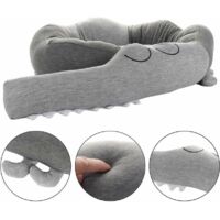 Tour de lit bébé Bordure de lit, oreiller de lit de bébé, pare-chocs de bébé de style crocodile, bordure de lit pour couverture de lit de bébé bordure de lit d'oreiller, longueur de 185 cm